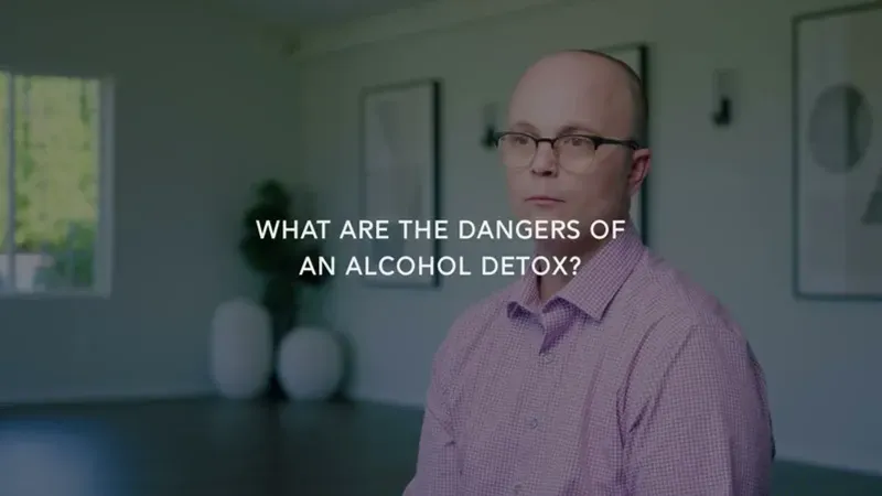 Dr. Kevin Fischer, Medical Director, on alcohol detox risks and medical monitoring at Discover Recovery