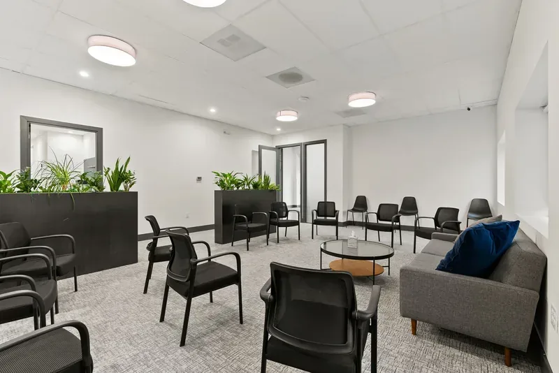 A therapy room at Discover Recovery in Portland, OR