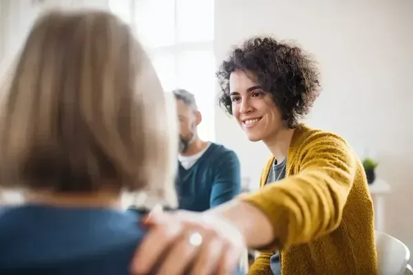 Group therapy session at Discover Recovery