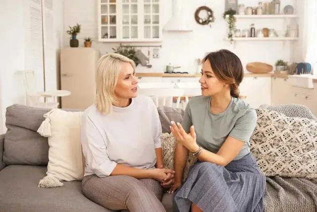 women-having-conversation