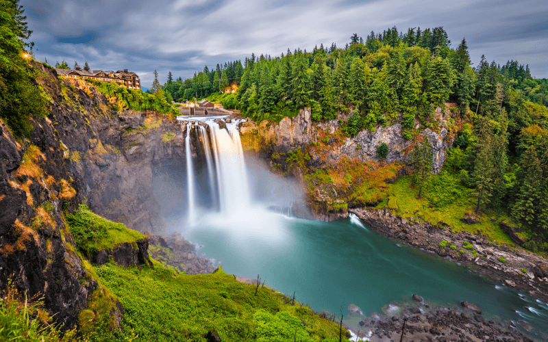 Snoqualmie Falls outside Seattle, Washington