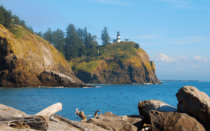 Cape Disappointment State Park in Long Beach, Washington