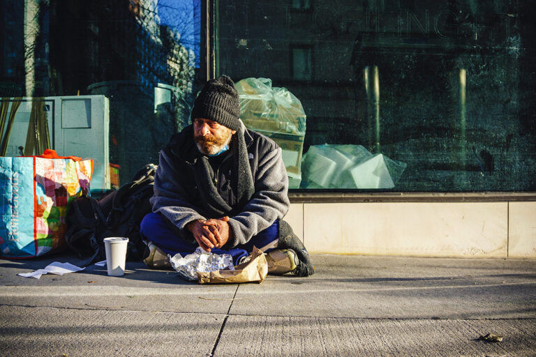 homeless and addiction