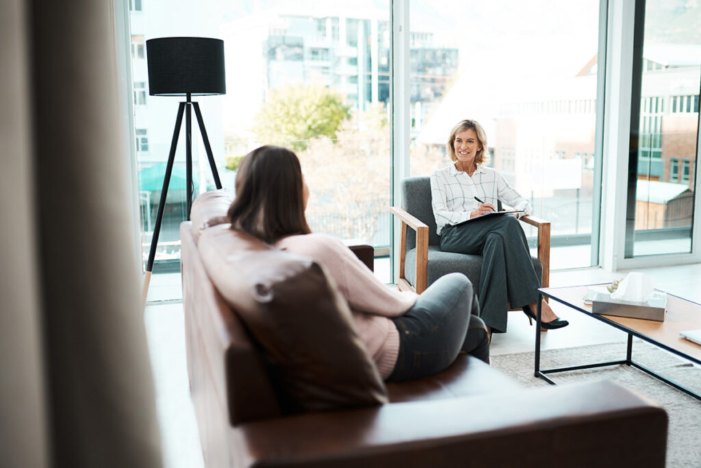 A person in medication-assisted treatment